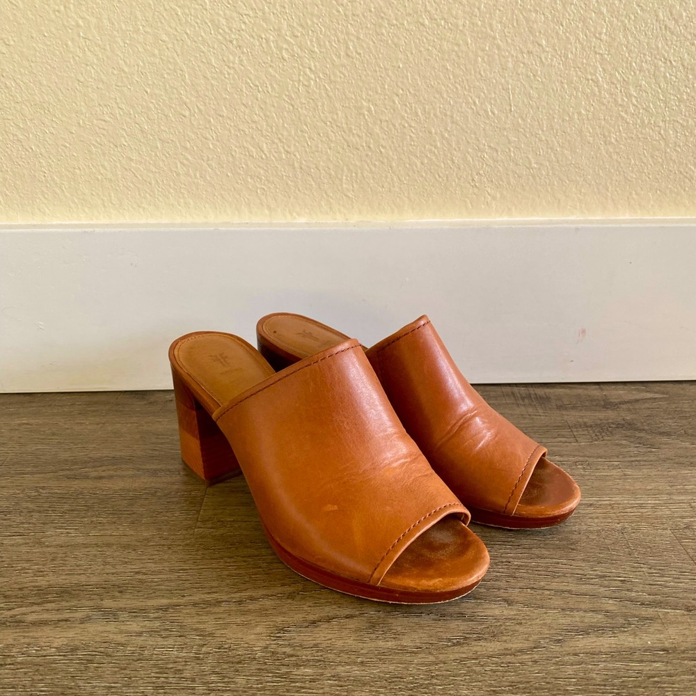 Frye open-toe mules (Women’s 8.5)